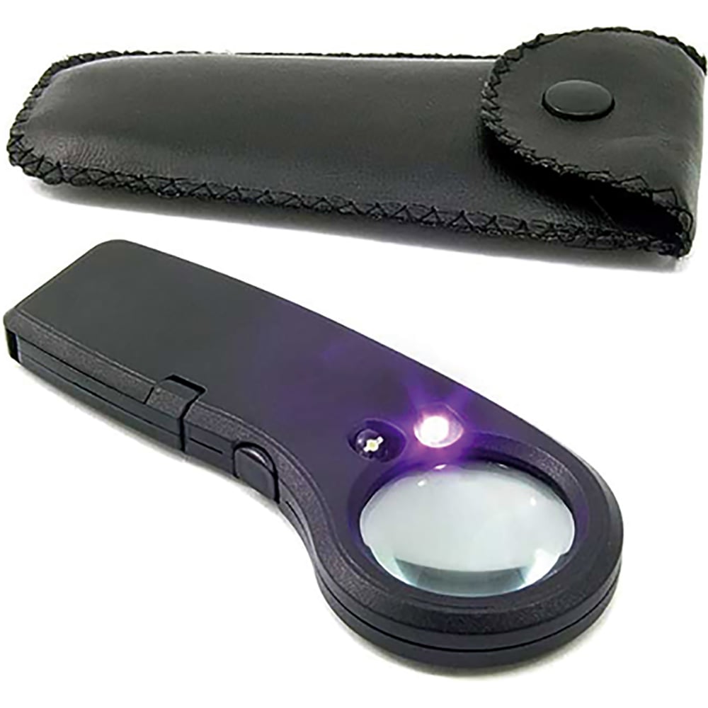 Изображение товара Лупа Ruichi с подсветкой MG21012-A 15 крат диаметр 30 мм легкая компактная