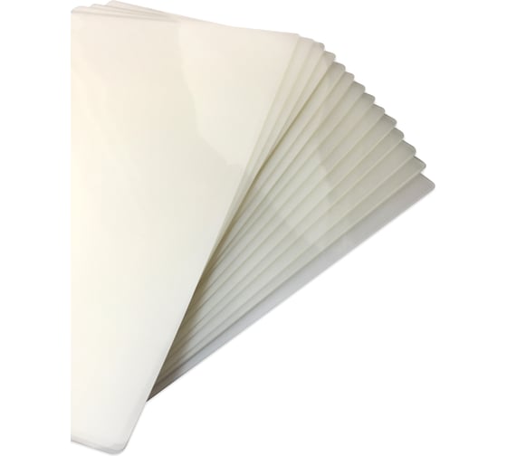 Изображение товара Пленка-заготовка для ламинирования ГЕЛЕОС 111х154, 125 мкм, глянцевая 100 шт LPA6-125