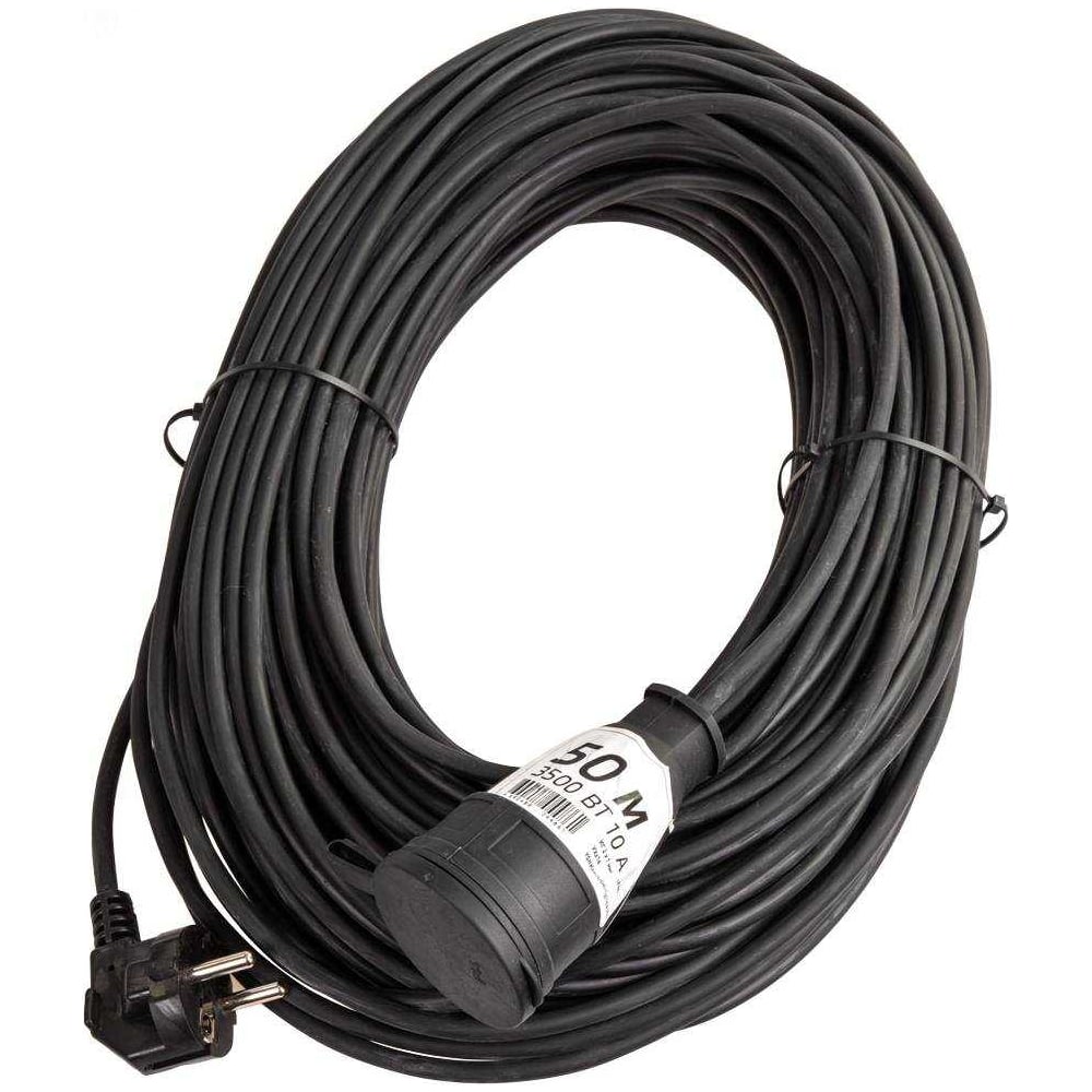 Изображение товара Удлинитель шнур КОСМОС 50м с одной розеткой 10A