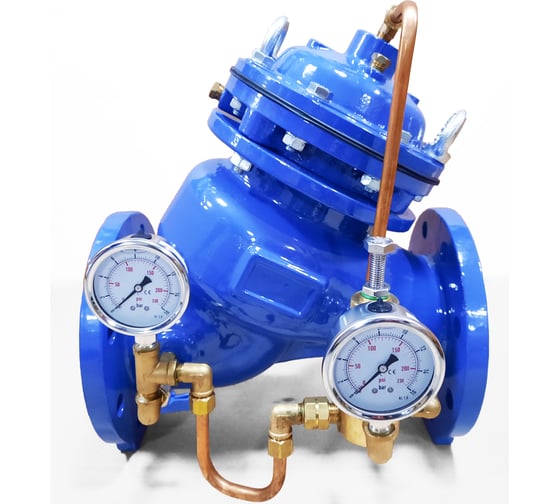 Изображение товара Регулятор давления «после себя» для системы водоснабжения ГИДРОАРМ АРК-Д-101 Ду100 Ру16 4687206649385