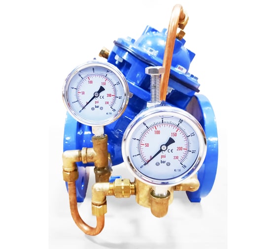 Изображение товара Редукционный клапан «после себя» ГИДРОАРМ АРК-Д-101 Ду50 Ру16 4687206649361