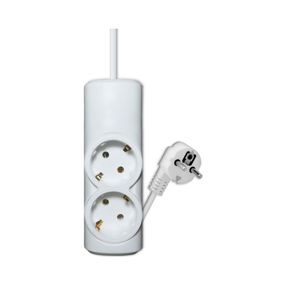 Изображение товара Удлинитель сетевой PROGIX 2 розетки 5 метров с заземлением