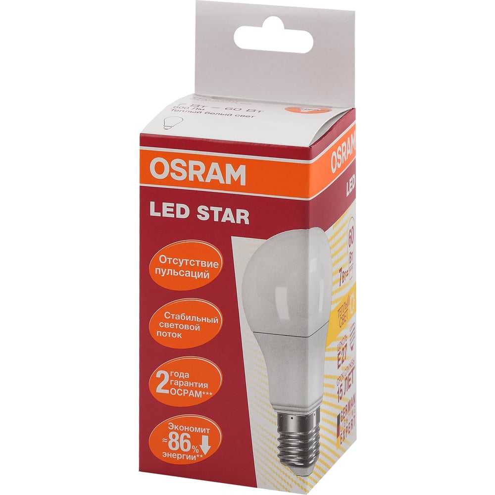 фото Светодиодная лампа osram