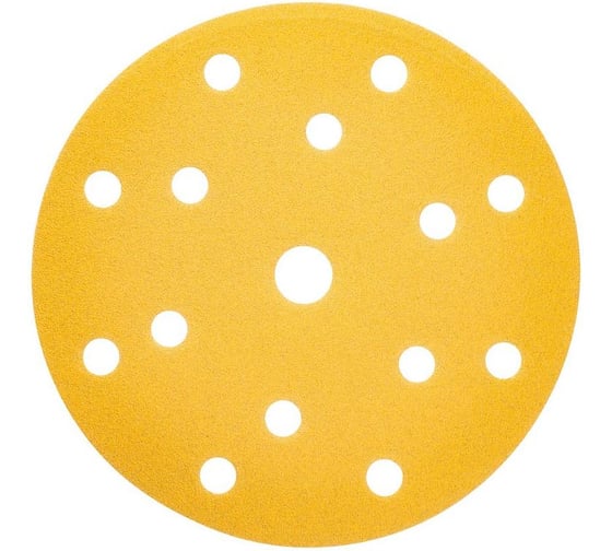 Изображение товара Круг шлифовальный на бумажной основе MTE BASE Velcro D150 мм, нормальный корунд (NC), зерно 500, 2506353050