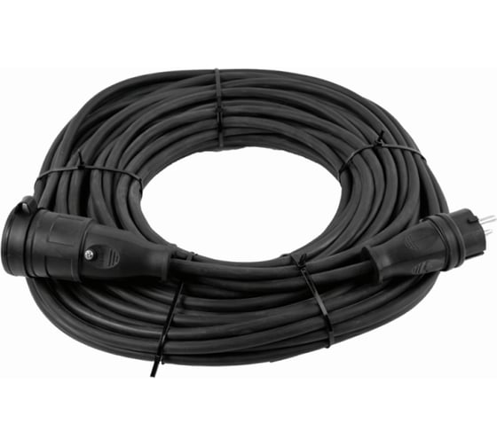 Изображение товара Удлинитель-шнур STEKKER PRF03-31-50 1-местный КГ с/з 3*1,5мм2, IP44, 50м, 16А серия Professional, 50347