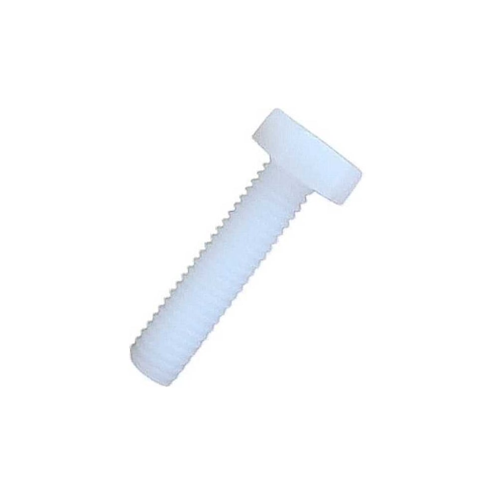 Изображение товара Болт полиамидный 6x30 мм DIN 933, 50 штук в упаковке