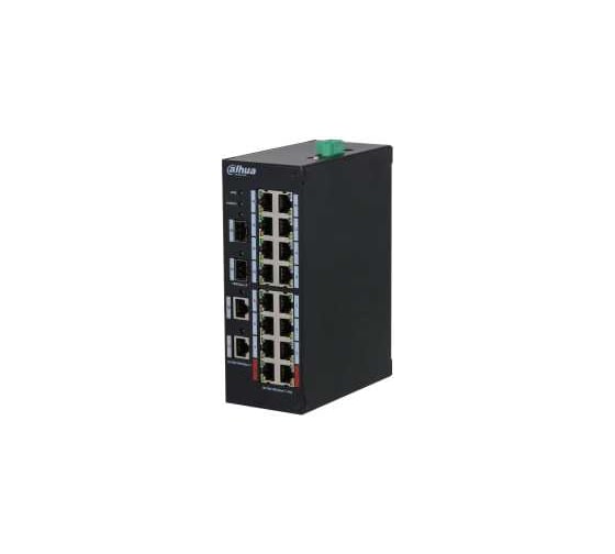 Изображение товара Коммутатор Dahua PoE DH-HS3220-16GT-190