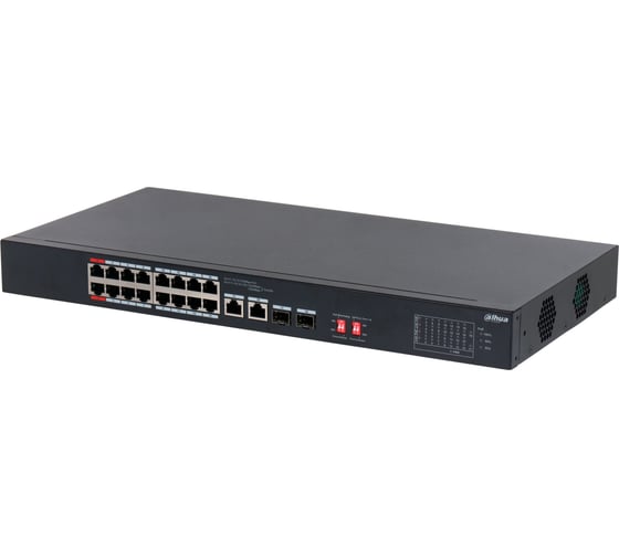 Изображение товара Коммутатор Dahua PoE DH-S3218-16ET-190