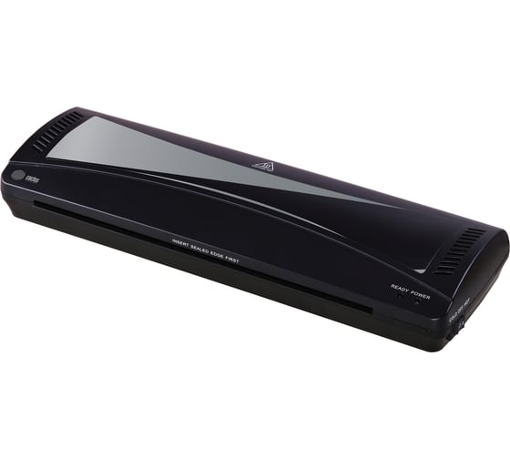 Изображение товара Ламинатор Cactus CS-LAB-M5 черный, A3, 80-125 мкм, 25 см/мин, 2 вала, холодное ламинирование, ламинация фото, 2077515