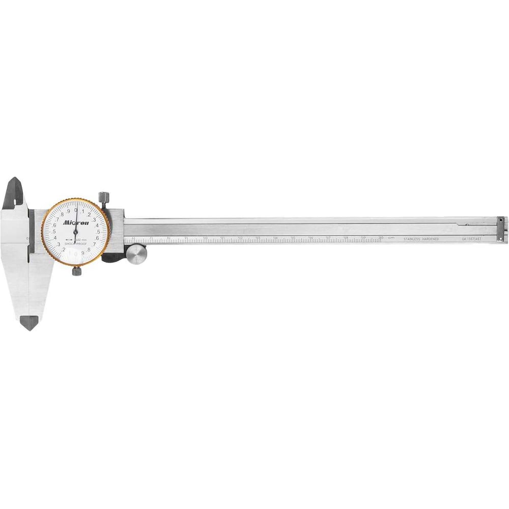 Изображение товара Штангенциркуль КАЛИБРОН ШЦК-1-200 0.02 для точных измерений полупрофессиональный