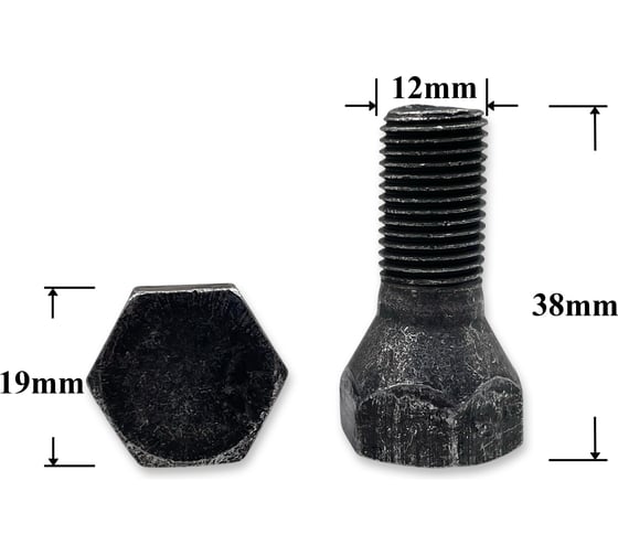 Изображение товара Болт колесный Крепавто 2108 М12х23х1.25 T0003