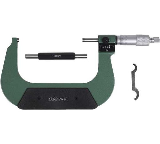 Изображение товара Микрометр Micron с мех. бегунком МКЦМ-150 0,01 ГРСИ 77991-20 с поверкой 1027479