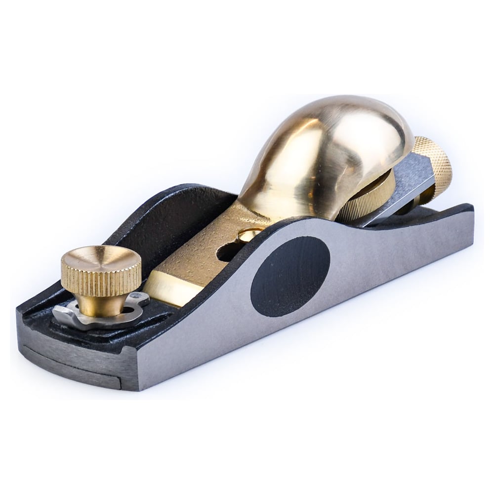 Изображение товара Рубанок GOLDRATIO n60.1/2, 158мм/35мм, Adjustable Mouth Block Plane М00024151
