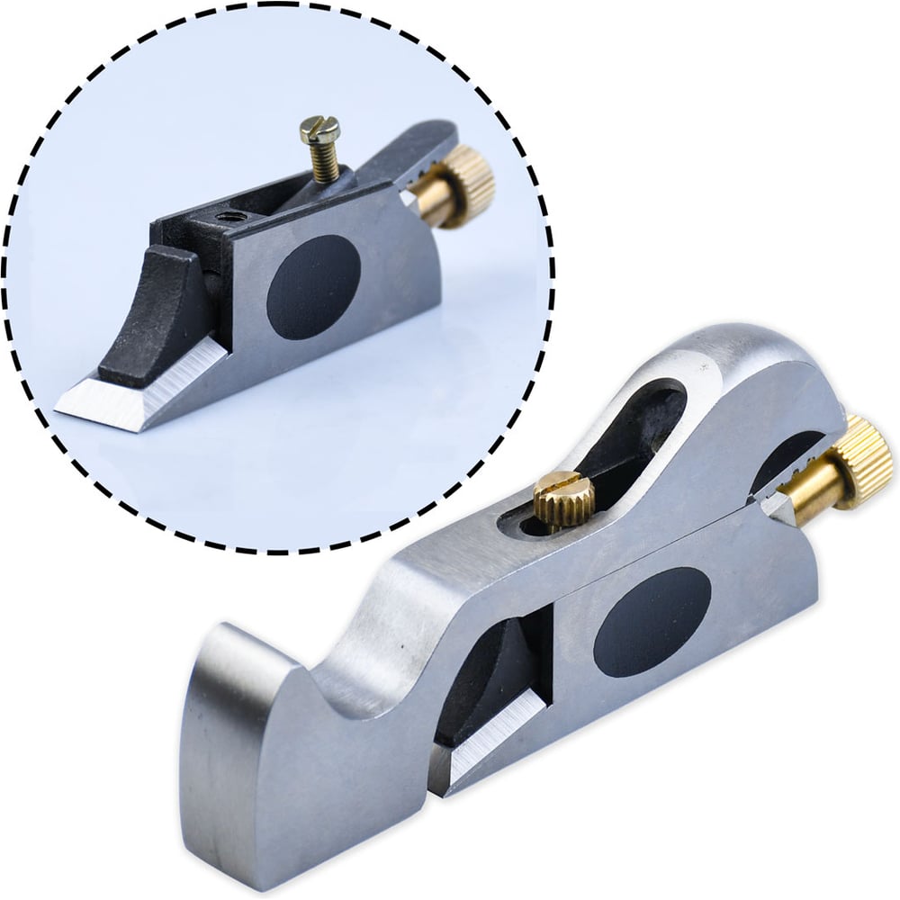 Изображение товара Рубанок-зензубель GOLDRATIO н92 130мм/19мм для точных древесных соединений