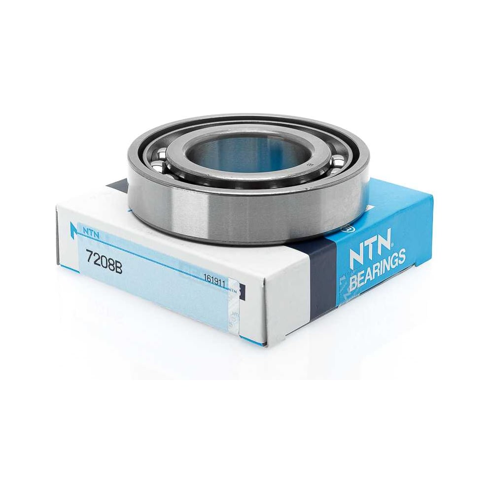 Изображение товара Подшипник NTN 7208B радиально-упорный шариковый 80x40x18 мм