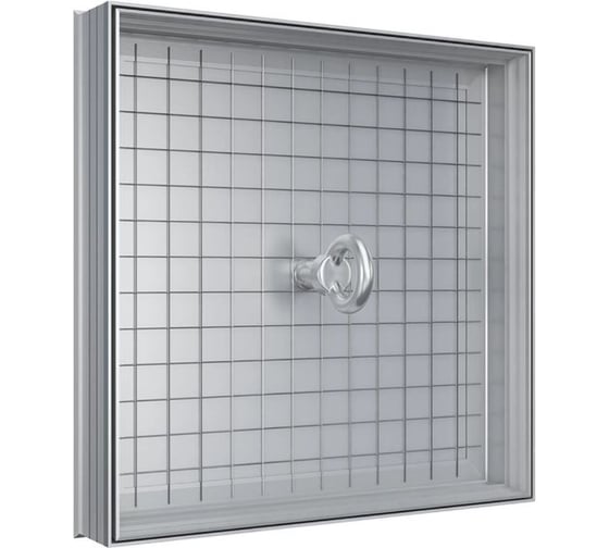 Изображение товара Ревизионный люк EVECS D Floor 300x300 напольный, скрытый монтаж алюминий D3030 floor