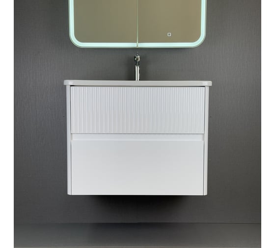 Изображение товара Тумба ALAVANN Wave 80 (ум. Nikson 80), белый ALV1118001