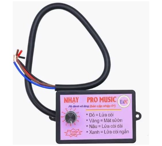 Изображение товара Контроллер звукового сигнала Крал электрический, динамик с 12 звуковыми эффектами, переключение 12-24 В 6691