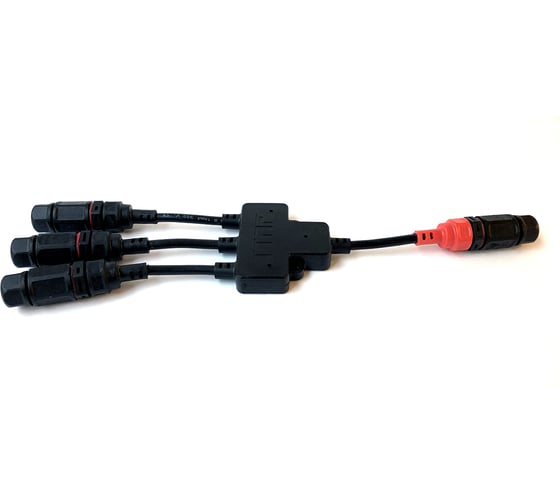 Изображение товара Водостойкий разветвитель TTAF Elektronik IP67 250Vac 16A 1х3 WPA-0304N20