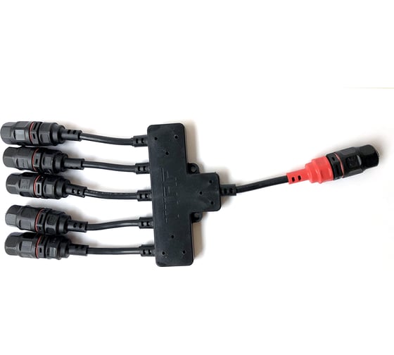 Изображение товара Водостойкий разветвитель TTAF Elektronik IP67 250Vac 16A 1х5 WPA-0306N20