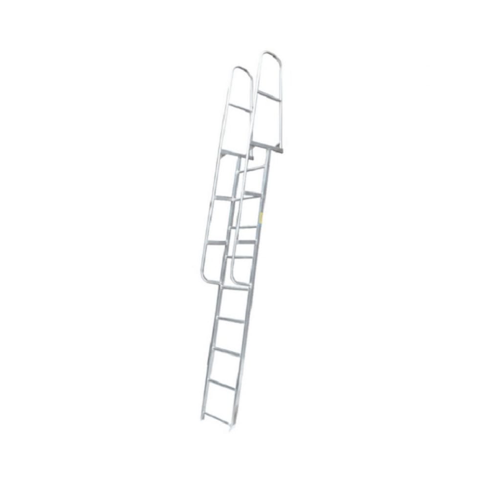 Приставная лестница MEGAL лестница приставная 1 секция 10 ступеней алюминий 2 79 м 150 кг alumet 5110