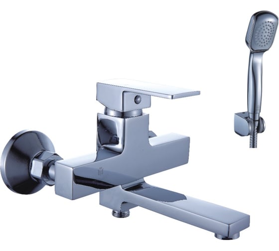 Изображение товара Смеситель для ванны Diadonna с коротким изливом, монолитный D80-330106