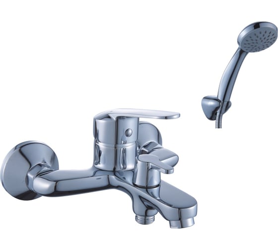 Изображение товара Смеситель для ванны Diadonna с коротким изливом, монолитный D80-330128