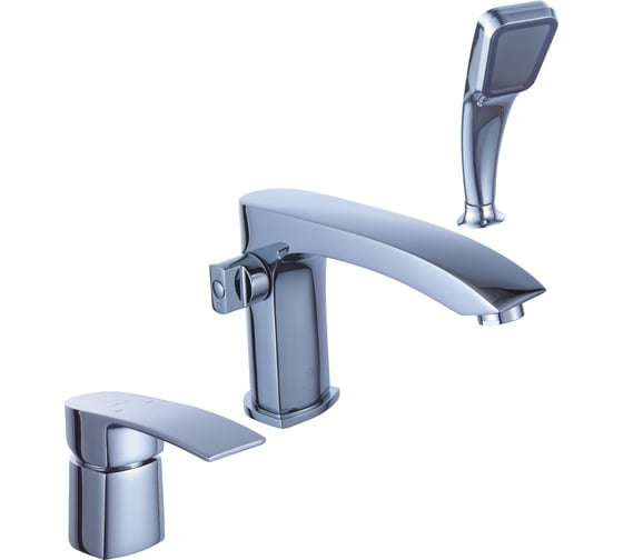 Изображение товара Смеситель для ванной Diadonna тройной, врезной D80-111103