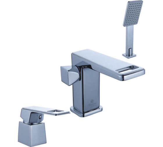 Изображение товара Смеситель для ванной Diadonna тройной, врезной D80-111116