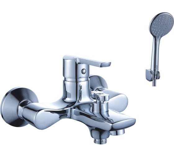 Изображение товара Смеситель для ванны Diadonna с коротким изливом, монолитный D80-330107