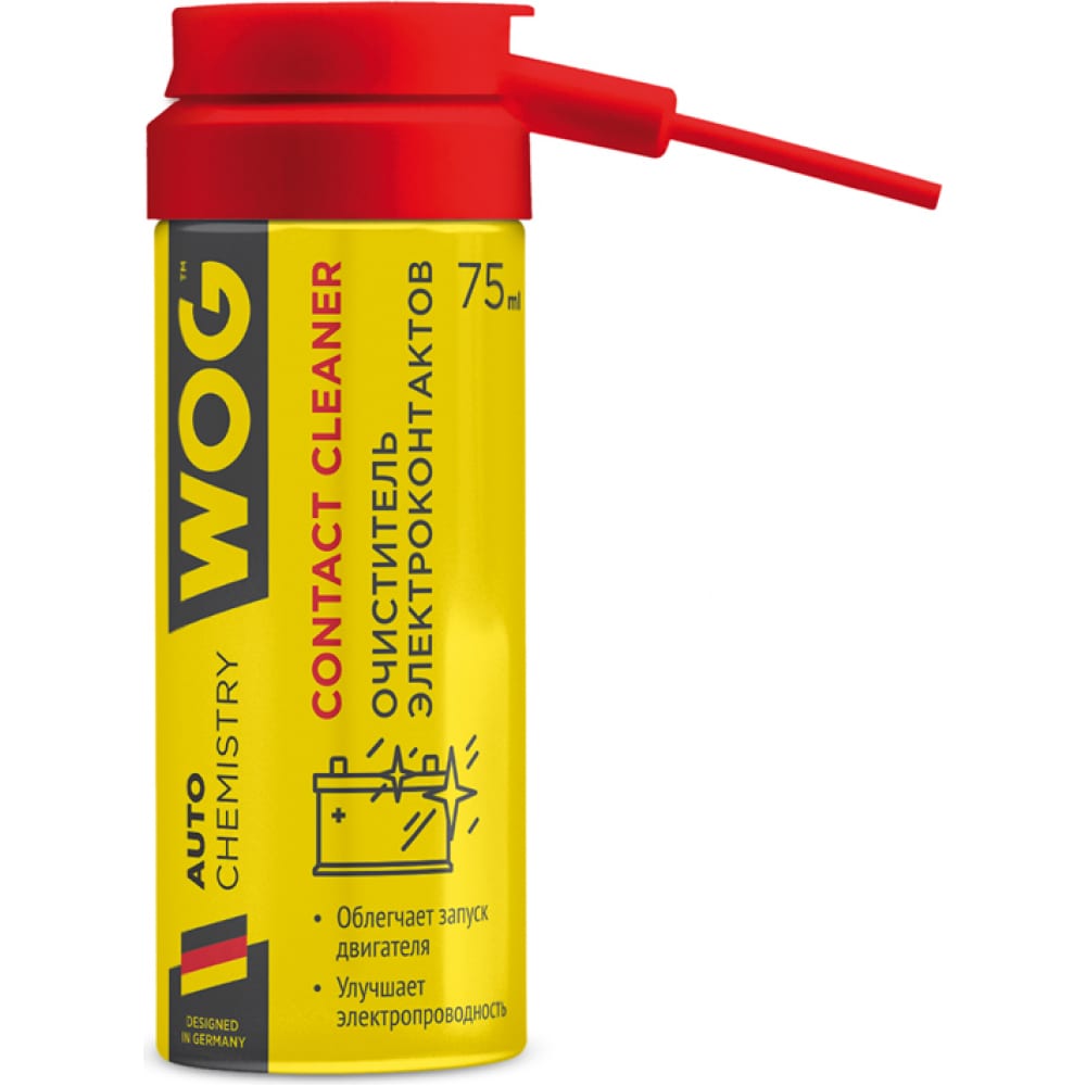 Высокоэффективный быстросохнущий очиститель контактов WOG высокоэффективный быстросохнущий очиститель контактов wog