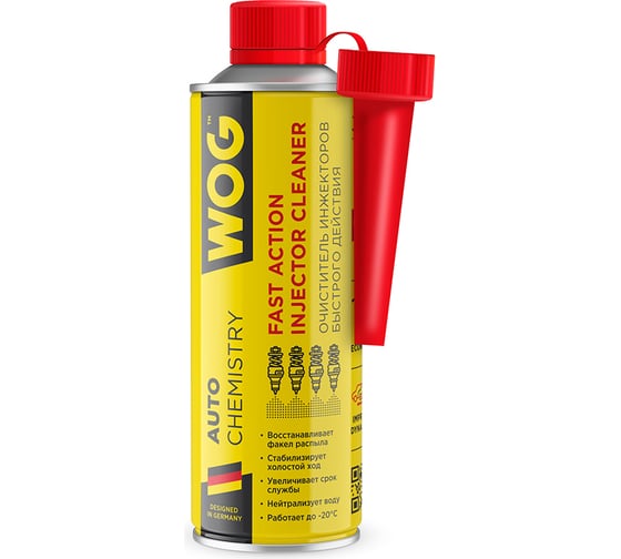 Изображение товара Очиститель инжекторов WOG 335 мл WGC0521