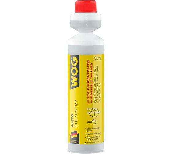Изображение товара Летний ультраконцентрат стеклоомывающей жидкости WOG WGC0951