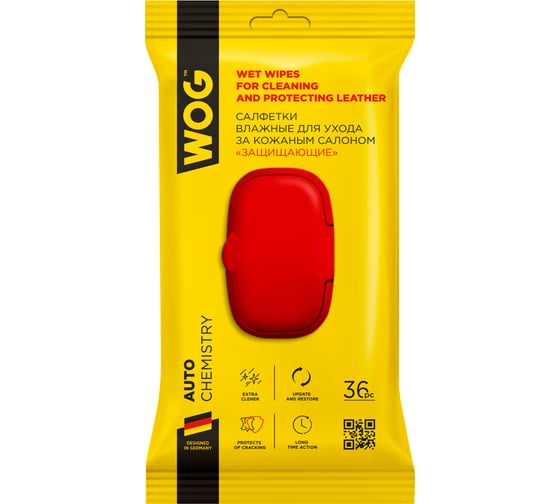 Изображение товара Влажные салфетки WOG 36 шт. WGC0662