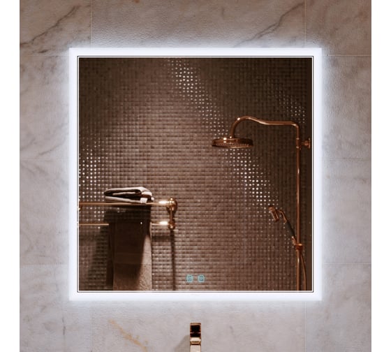 Изображение товара Зеркало Alavann Emma 80 сенсор, антизапотеватель ALV0065017