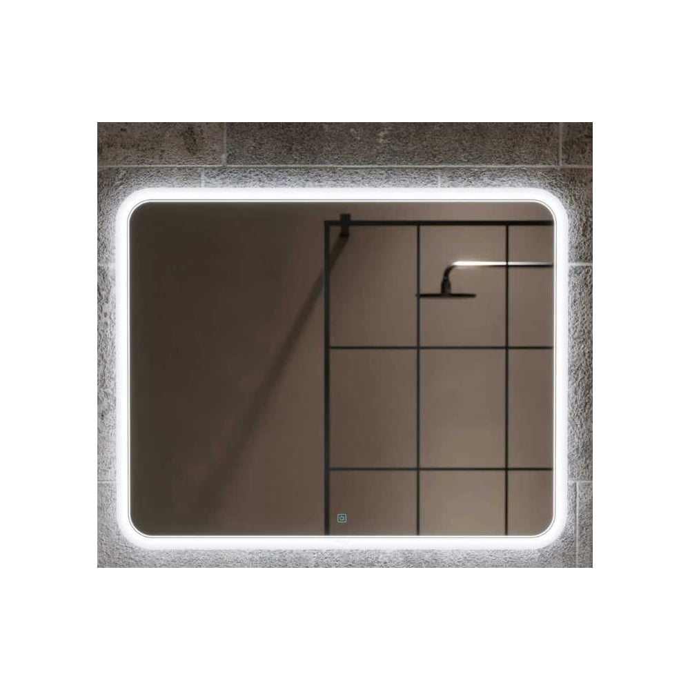 Изображение товара Зеркало Alavann Anna 100 сенсор антизапотеватель белое настенное