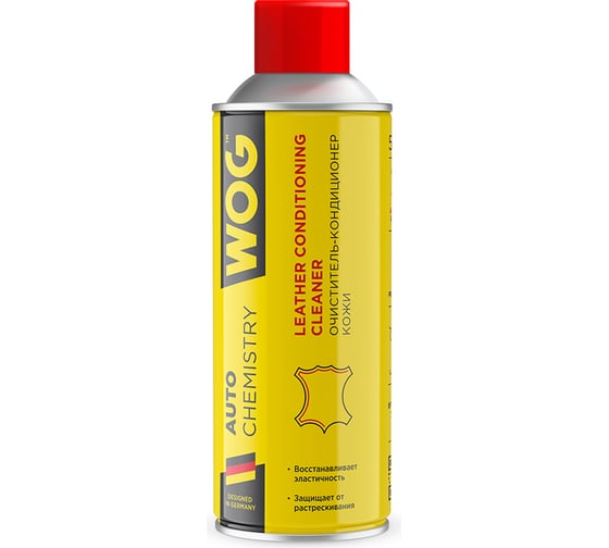 Изображение товара Очиститель-кондиционер кожи и ткани WOG 520 мл WGC0830