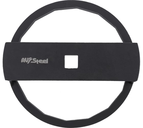 Изображение товара Ключ для крышки топливного фильтра AV STEEL 1/2" 118мм, 16 граней, шт. AV-920141