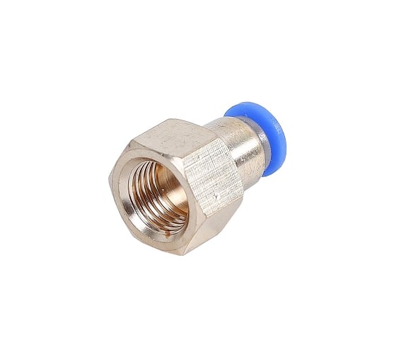 Изображение товара Фитинг трубки ПВХ Крал прямой (внутренняя резьба) М12х1.25 -6мм (10 шт) 3072