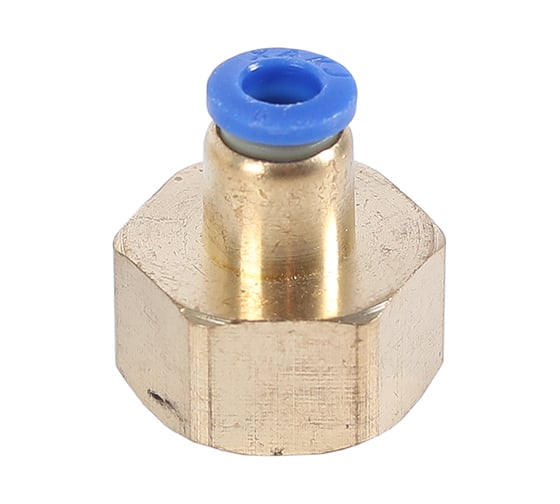 Изображение товара Фитинг трубки ПВХ Крал прямой (внутренняя резьба) М22х1.5 -6 мм (10 шт) 3209