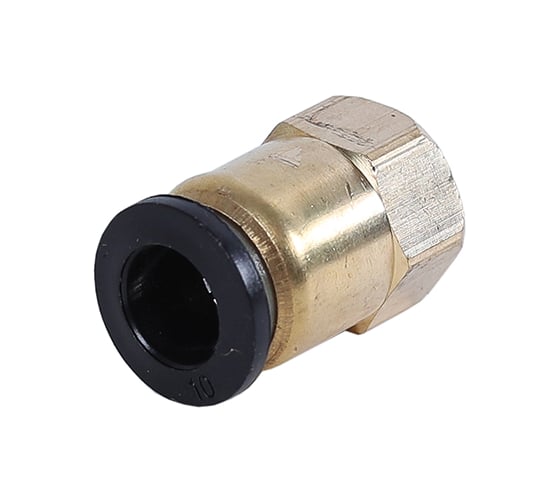 Изображение товара Фитинг трубки ПВХ Крал прямой (внутренняя резьба) М10х1-10мм (10 шт) 3075