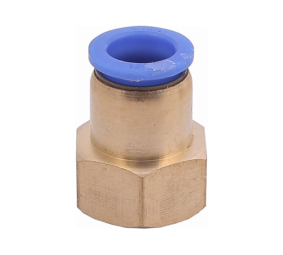 Изображение товара Фитинг трубки ПВХ Крал прямой (внутренняя резьба) М22х1.5 -10мм (10 шт) 3212