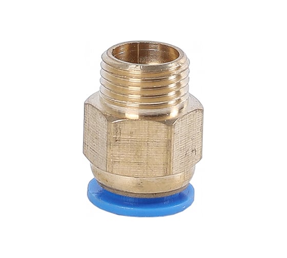 Изображение товара Фитинг трубки ПВХ Крал прямой (наружная резьба) М16х1.5- 12мм (10 шт) 3295