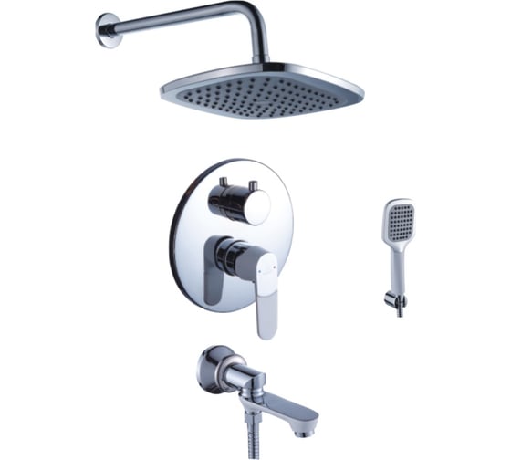 Изображение товара Встроенная душевая система Diadonna 3-х функциональная D87-333114W