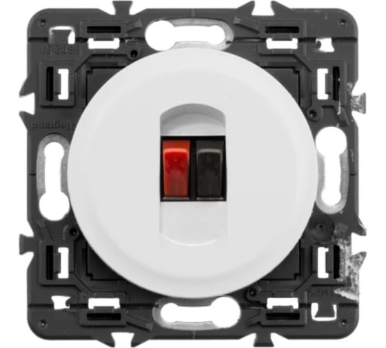 Изображение товара Лицевая панель Legrand - Программа Celiane - акустическая розетка Кат, № 0 673 11 - белый 68211