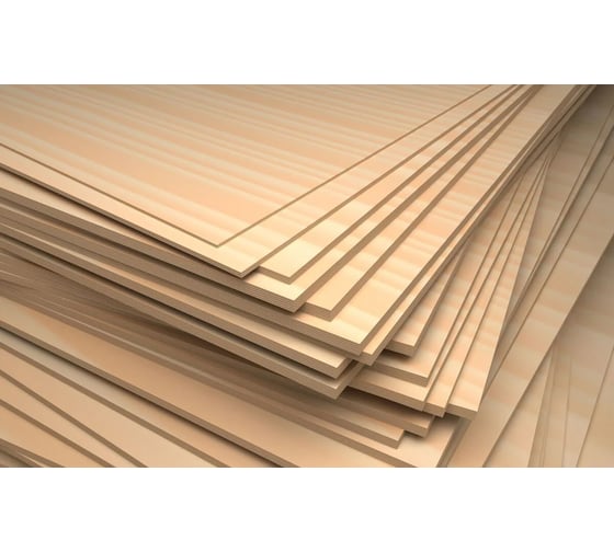 Изображение товара Фанера MW 9 мм 32 листа 250x250 мм мм сорт 1/2, 2/2 березовая шлифованная калиброванная упаковка 2 кв.м ФБШК-9-250-250-12