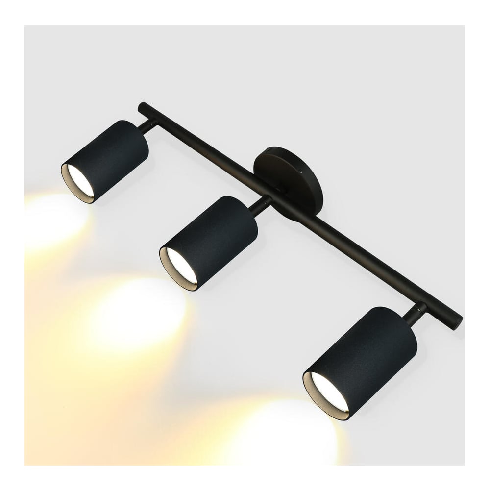 Изображение товара Накладной светильник тройной General Lighting Systems Башня GWL-3GU10 черный