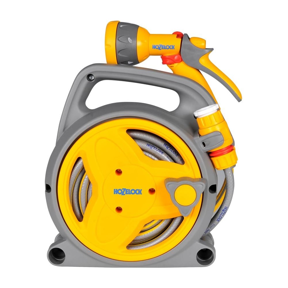 Изображение товара Катушка Hozelock Мини 2425 Plus со шлангом 7.5 мм 10 м коннекторами и пистолетом