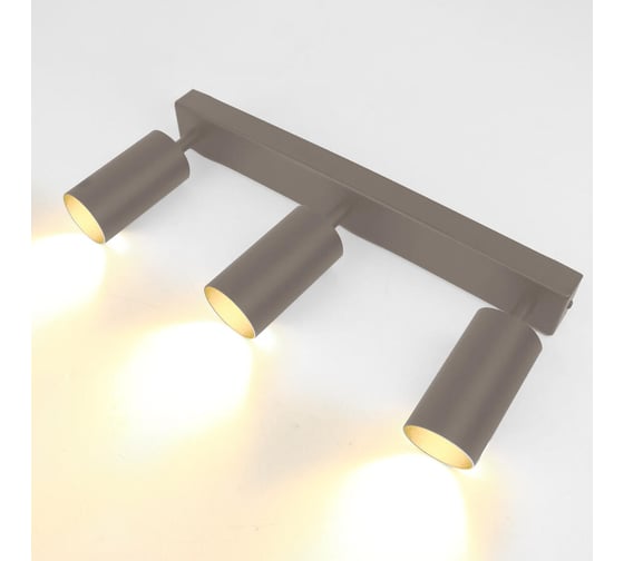 Изображение товара Накладной светильник на основании (спот) General Lighting Systems тройной General серия Башня (100*D55*H100мм) GWL-3GU10 661826