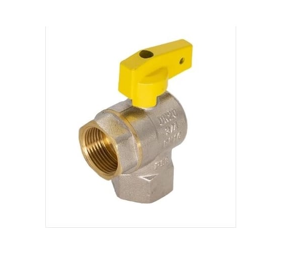 Изображение товара Кран газовый ООО ПКФ Сварком шаровой, угловой д=20 б г/г (1 шт.) СанТех s056668